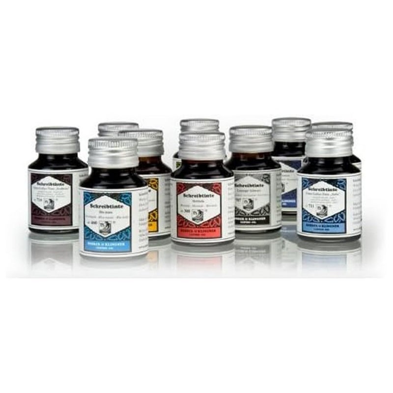 Rohrer & Klingner 50 ml Bottle Fountain Pen Ink, Blu Mare (Sea Blue)